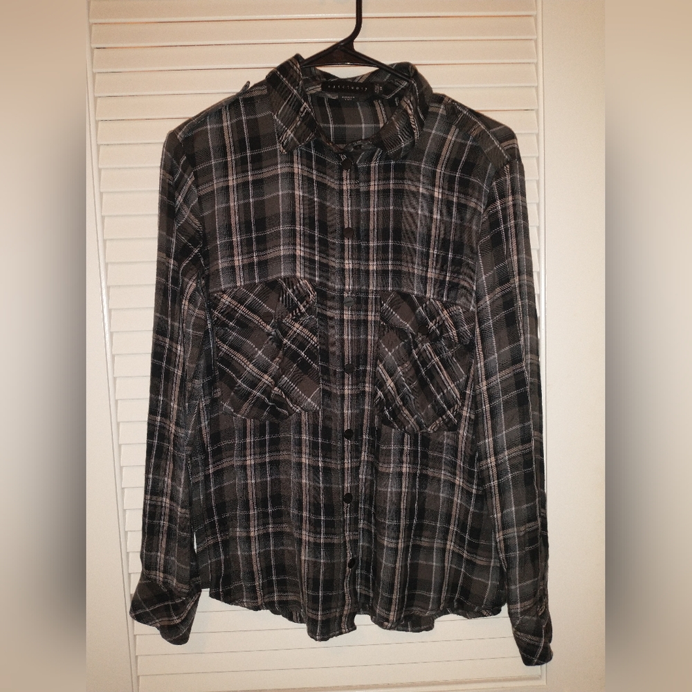 Sanctuary Plain Button up shirt